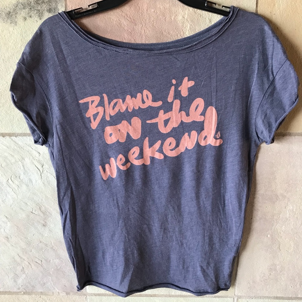 Volcom Blame it on the Weekend Tee XS